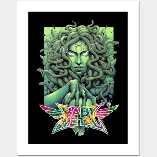 metal baby full colour Posters and Art